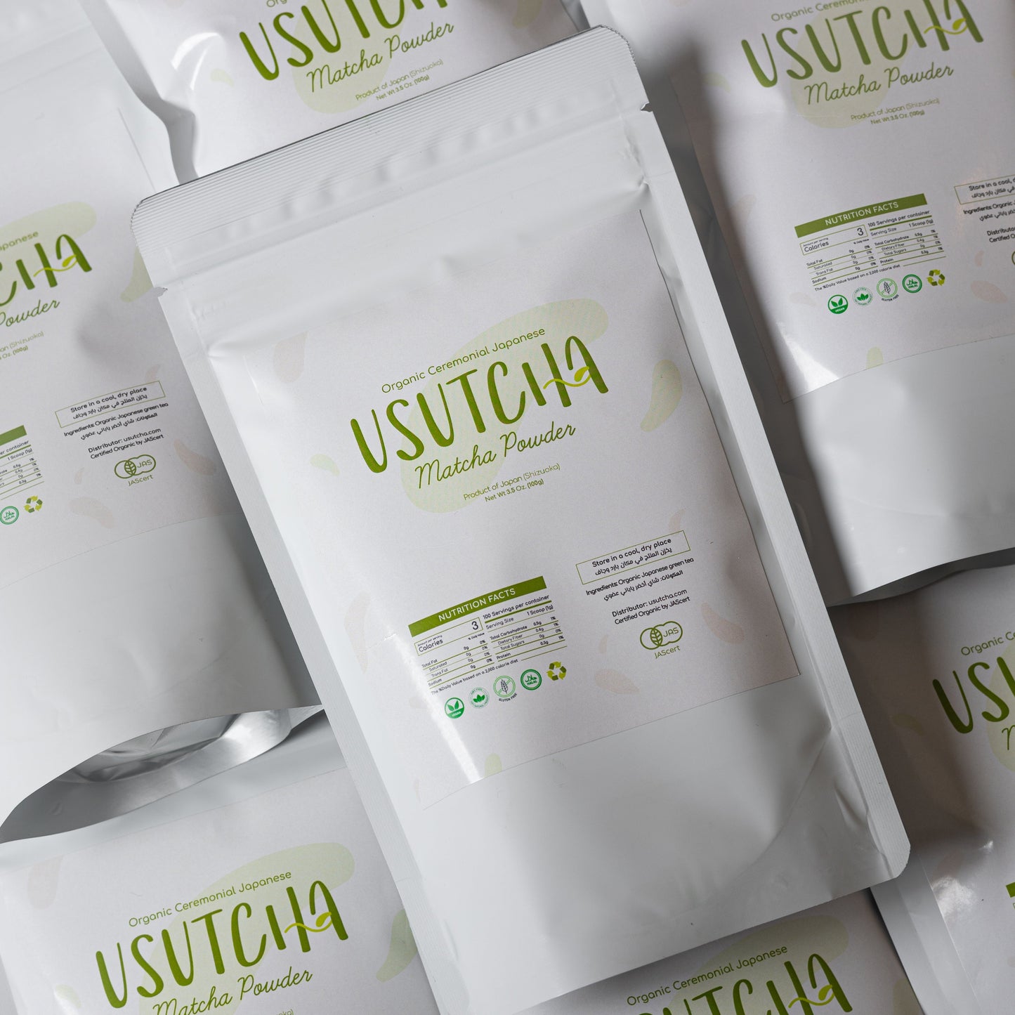 Organic Ceremonial Japanese Matcha Powder (100g)